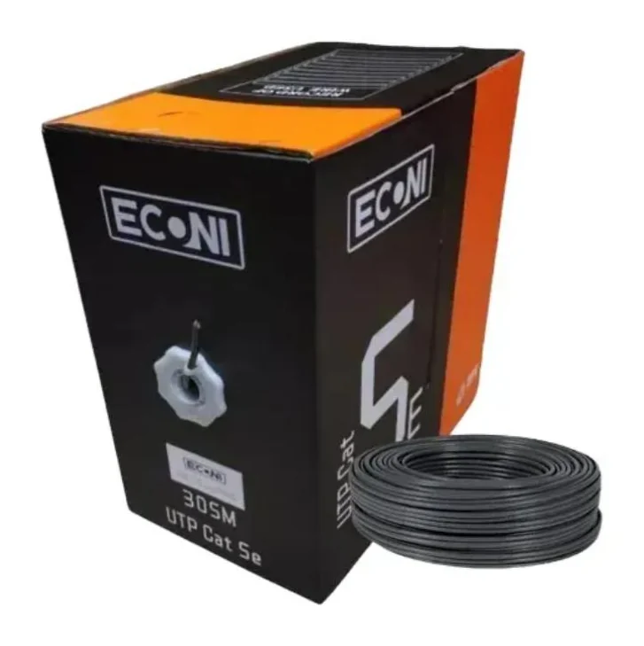 Cable UTP Econi Cat 5E 4 pares X 0,50mm x metro